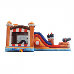 piratemega combo side 1 1725486294 Pirate Ship Combo Bounce & Waterslide