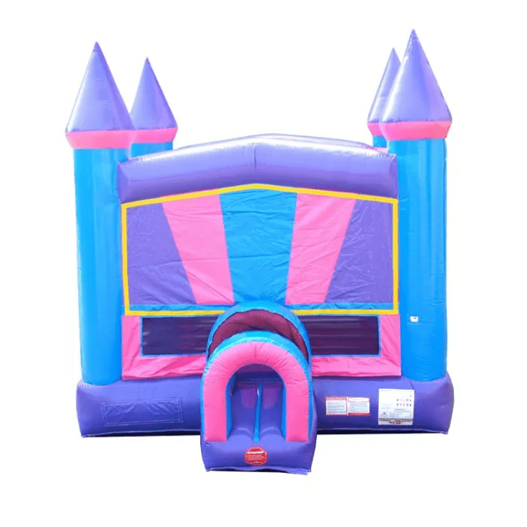 Pink, Purple, & Blue Bounce House