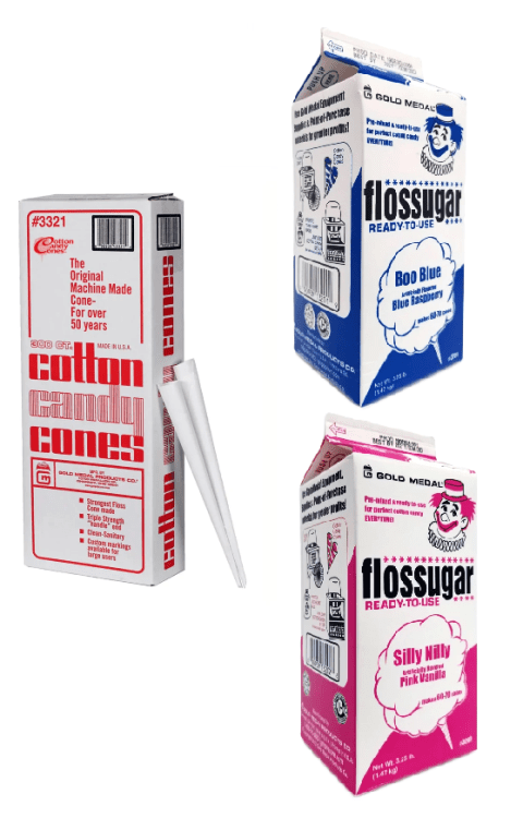 50 Serving Cotton Candy Kit