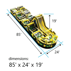 Venom20Beast20Dimensions 1757469942 166' Venom "The Beast" Obstacle Course