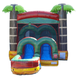 Tropical20Fire203 1761878526 Tropical Fire Bounce House with Water Slide